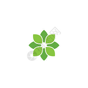 绿叶花卉生态自然元素符号日志回收环境橡木叶子生长标识插图生活商业艺术图片