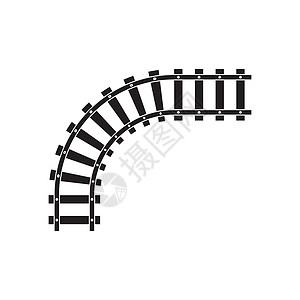 火车轨道矢量图标设计模板网络标识乘客路线商业车辆车站运输速度车皮图片