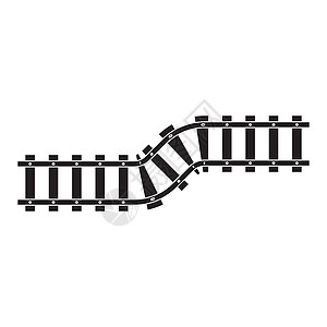 火车轨道矢量图标设计模板按钮货运插图乘客引擎车皮运动速度标识交通图片