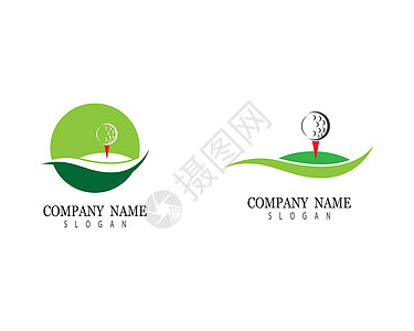 高尔夫符号矢量 ico竞赛场地夹子比赛推杆俱乐部课程艺术玩家徽章图片