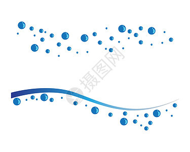 气泡水背景矢量 ico粉末洗发水洗衣店气泡肥皂插图清洁工横幅洗澡蓝色图片