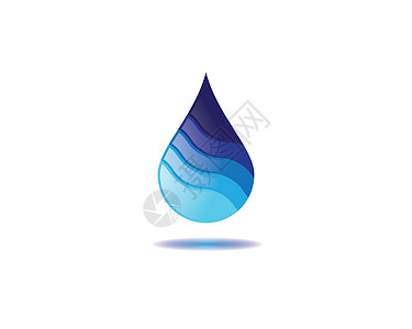 水滴矢量 ico叶子环境蓝色活力圆圈生态设计师液体海浪社区图片