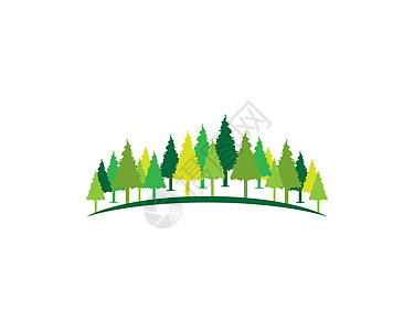 松树矢量 ico木头环境标识森林针叶生态白色木材叶子公园图片