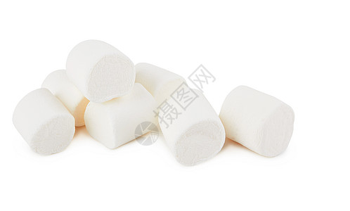 棉花糖堆糖果团体咖啡可可食物牛奶甜点巧克力白色营养背景图片