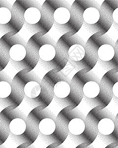 无缝点图案 EPS 10 矢量图 抽象点无缝钢管圆圈粉笔艺术墙纸网格艺术品插图背景图片