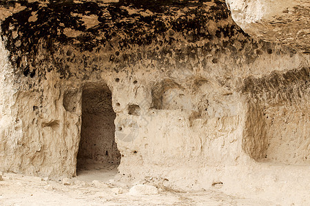 Jorquera山脉的洞穴房屋窗户秘密小路侵蚀柱子建筑地质学房子教会文化图片