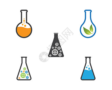 实验室符号它制作图案生物学玻璃遗传学管子实验研究化学品医疗标识收藏图片