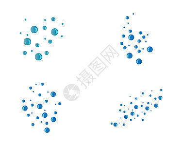 气泡水背景矢量 ico空气横幅洗发水卫生洗涤剂力量气泡洗衣店粉末洗澡图片