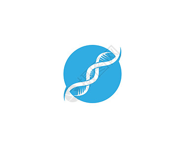 基因符号向量 ico螺旋遗传插图技术白色身份生物标识化学科学图片