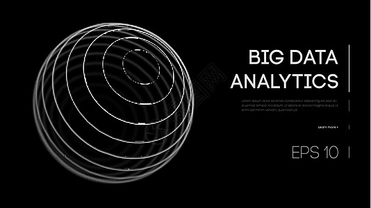 大数据分析领域黑色背景 商务黑色设计 分析摘要分析背景 大数据数字矢量未来网格 音乐音频背景 每股收益 10图片