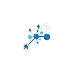 分子矢量图标插图设计科学细胞遗传学化学生物学化学家技术医疗粒子数据背景图片