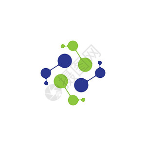 分子矢量图标插图设计科学化学家遗传学细胞粒子医疗原子标识化学品化学图片