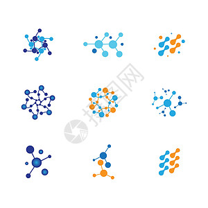 分子矢量 ico粒子化学品原子白色医疗化学家化学遗传学插图标识图片