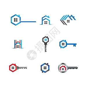 房子矢量 ico建筑插图金融办公室住房贷款代理人住宅销售财产图片