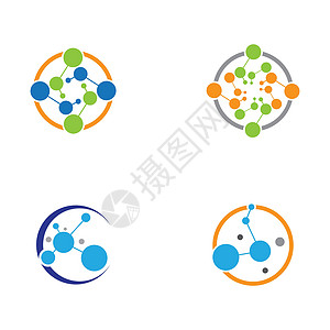 分子矢量图标插图设计科学化学家医疗遗传学数据细胞化学品技术生物学原子图片