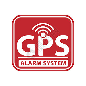 带有 GPS signa 铭文报警系统的信息板空白贴纸预防创造力信号草图手绘卫星警告法律图片