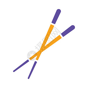 中国筷子棒矢量字形 ico美食配件用具菜单海鲜午餐餐厅刀具食物寿司图片
