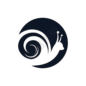 蜗牛矢量 ico黑色白色漏洞动物艺术剪贴野生动物模版田螺创造力图片