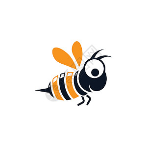 它制作图案蜜蜂标志矢量图标昆虫吉祥物卡通片眼睛插图艺术漏洞动物产品指示牌图片
