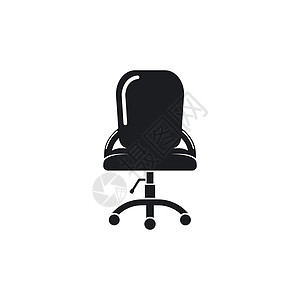 办公椅图标矢量图设计房间家具办公室座位白色木头装饰奢华风格椅子图片