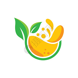 它制作图案柠檬标志图像水果绿色叶子食物橙子果汁插图坡度饮食图片