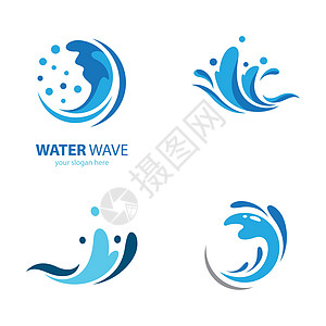水波标志图片航行插图巡航艺术创造力潜水液体圆圈海洋海浪图片
