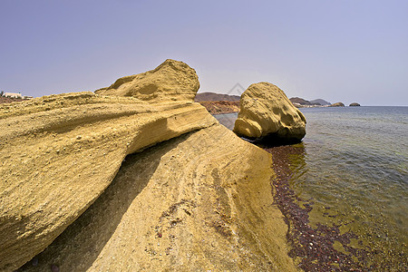 西班牙加塔尼贾尔自然公园自然公园海洋生物圈海岸石头保护地理矿物旅游悬崖旅行图片