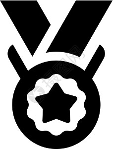 奥运会运动员奖章 ico插图金子冠军质量插画