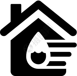 房屋湿度 ico插图房子背景图片