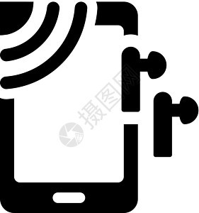 无线音乐 ico插图手机背景图片