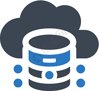 云数据库 ico云计算插图托管贮存服务器数据库背景图片
