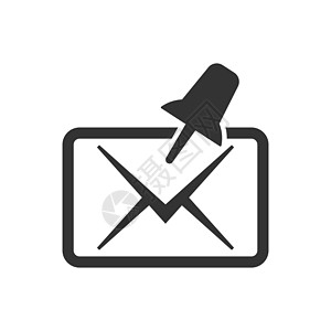 固定邮件 ico电子邮件随员收件箱信封图片
