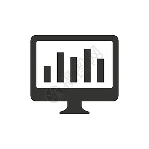 在线营销报告图标销售量货币化状态财务报告监控图片