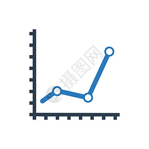 财务分析图标数据推介会销售量统计财务报告背景图片