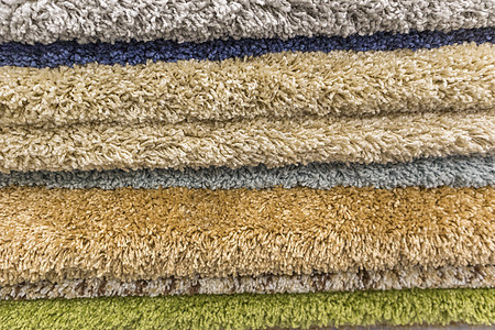 美丽的地毯纹理特写作为背景羊毛外套纤维宏观小地毯毛皮棉布材料头发织物图片