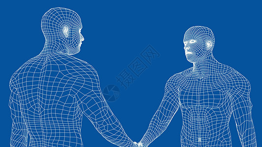两个男人握手 韦克托肌肉合作合伙运动工人协议成功联盟商务建造图片