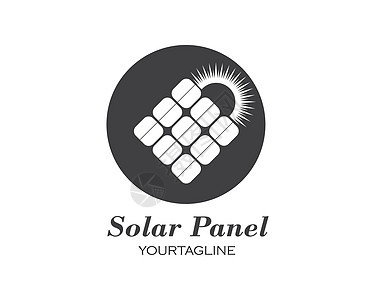 太阳能电池板标志矢量 ico发电机等距商业车站全球太阳房子标识面板技术图片