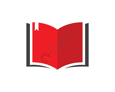 书 Logo 模板矢量它制作图案知识大学店铺插图阅读书店白色报纸学习故事图片