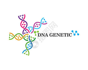 Dna 遗传标志图标它制作图案药店克隆实验室生物化学品生物学螺旋粒子基因组化学图片