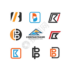 B 字母图标设计 Vecto插图品牌公司互联网营销标识网络身份图片