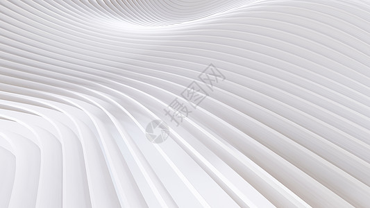 抽象的曲线形状 白色圆形背景公司办公室灰色房子房间墙纸空白创造力流动商业背景图片