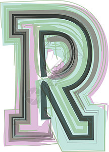 字母 R 标志图标设计图片