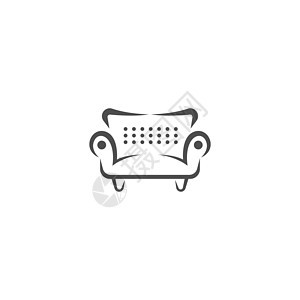 家具标志图标矢量平面设计标签商业座位桌子长椅阁楼画廊橱柜品牌办公室背景图片