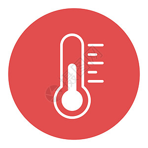 温度计热矢量字形图标 天气信号测量药品医疗气象预报季节插图摄氏度科学温度图片