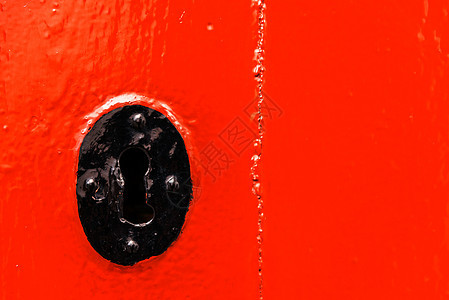 旧门上的钥匙孔 纹理有趣 是旧入口安全装置的残余出口锁孔金属房子隐私圆柱腐蚀古董安全警卫图片