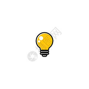 灯泡灯想法标志 ico创造力活力创新电气想像力技术辉光商业智力白炽灯图片