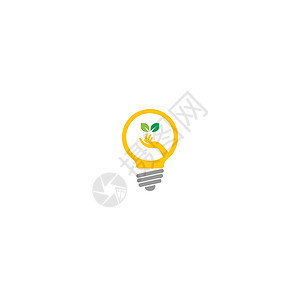 想法手 bulp lam 标志 ico想像力灯泡创新技术发明解决方案辉光创造力思维商业图片