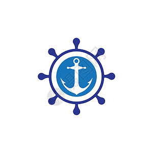 船轮转向符号矢量 ico插图航海游艇巡航控制驾驶航行车轮导航海军图片