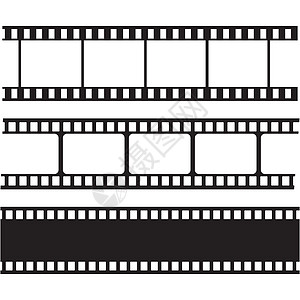 幻灯片标志模板矢量图框架投影磁带空白电影字母星星视频相机塑料图片