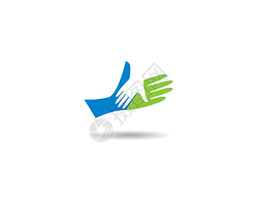 手部护理标志模板合伙合作白色帮助团队收藏机构友谊插图图表图片